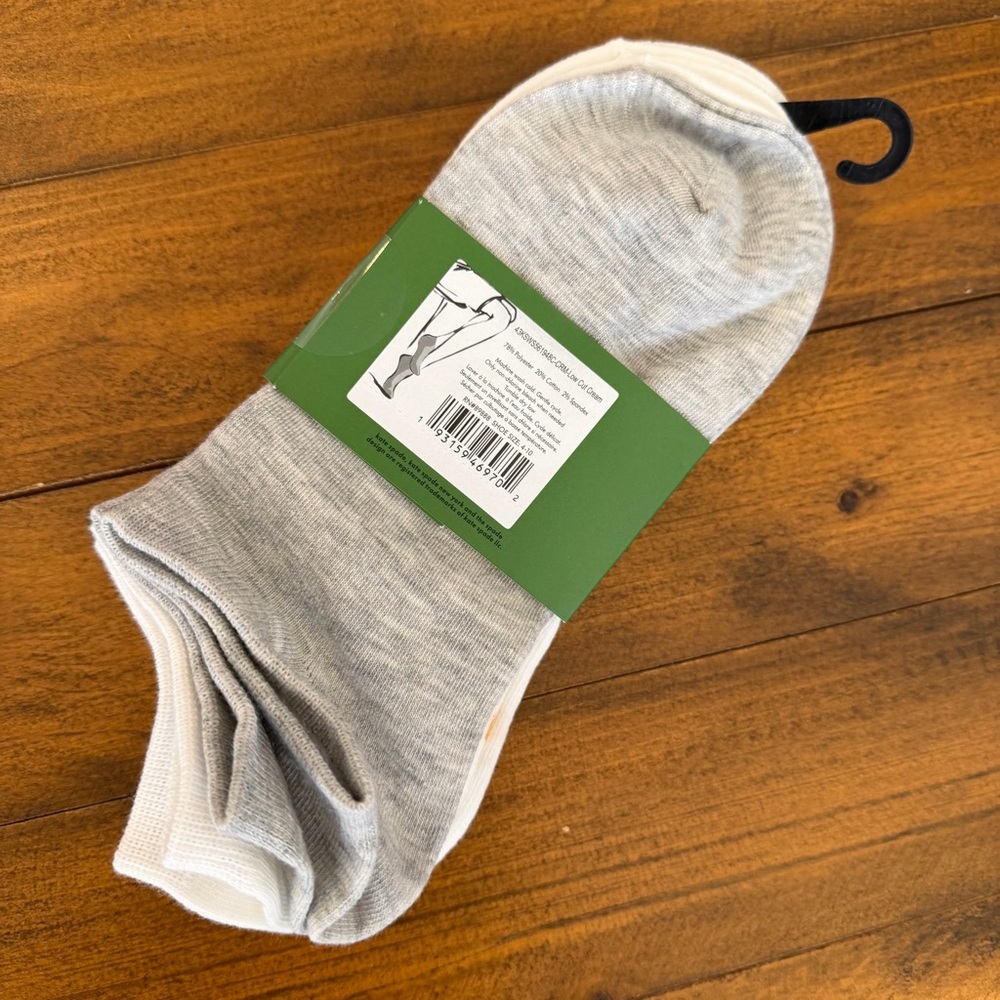 kate spade Low Cut Lemon Design Sock Bundle NWT - Picture 2 of 4